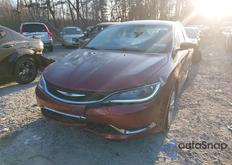 2015 Chrysler 200 Limited from USA, damaged, VIN 1C3CCCAB7FN749075